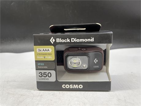 (NEW) BLACK DIAMOND 350 LUMENS COSMO HEADLAMP
