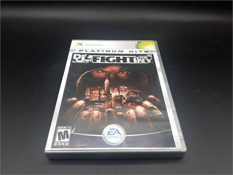 DEF JAM FIGHT FOR NEW YORK - CIB - VERY GOOD CONDITION - XBOX
