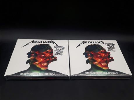 TWO SEALED METALLICA CD SETS