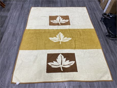 CANADIAN MADE BLANKET (62”x77”)