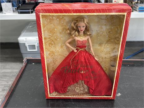 2014 HOLIDAY BARBIE IN BOX (14” tall)