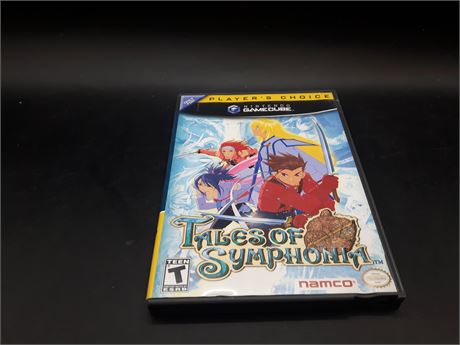 TALES OF SYMPHONIA -  VERY GOOD CONDITION - GAMECUBE