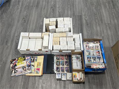 LARGE SPORTS CARD COLLECTION - MOSTLY 90’s