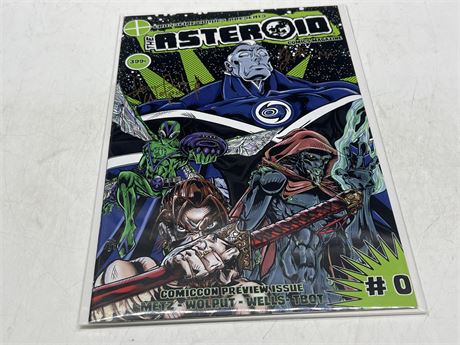 SEAN WOLPUT & TREVOR METZ SIGNED THE ASTEROID #0