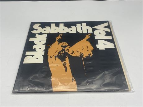 BLACK SABBATH - VOL 4 - NEAR MINT (NM)