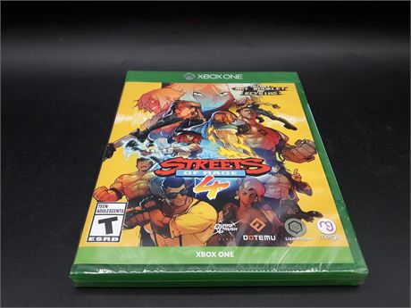 SEALED - STREETS OF RAGE 4 - XBOX ONE