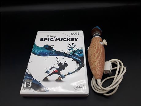 EPIC MICKEY WITH LIMITED EDITION PAINTBRUSH - NINTENDO WII