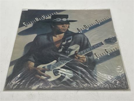 STEVIE RAY VAUGHAN AND DOUBLE TROUBLE - TEXAS FLOOD - VG+