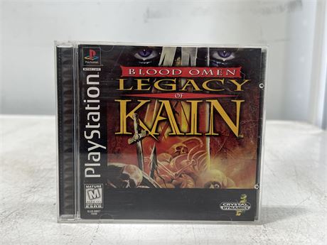 BLOOD OMEN - LEGACY OF KAIN - PS2 - COMPLETE