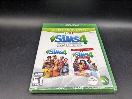 SEALED - SIMS 4 CATS & DOGS BUNDLE - XBOX