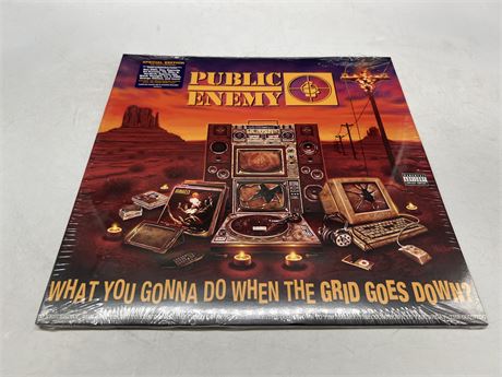 SEALED - PUBLIC ENEMY - WHAT YOU GONNA DO WHEN THE GRID GOES DOWN?
