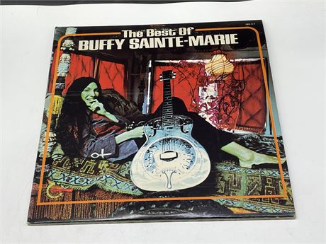 BUFFY SAINTE-MARIE EARLY PRESS - THE BEST OF BUFFY SAINTE-MARIE 2 LP’S GATEFOLD