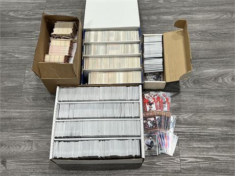 LARGE LOT OF MOSTLY 90’s HOCKEY CARDS