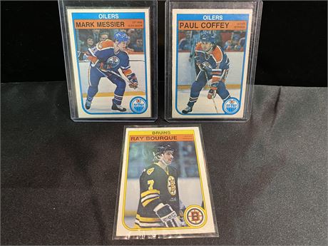 3 - 82’ NHL CARDS