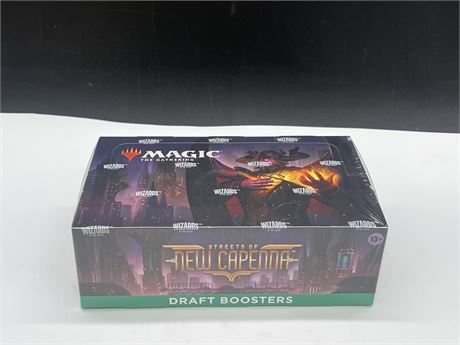 SEALED MAGIC THE GATHERING STREETS OF NEW CAPENNA - DRAFT BOX