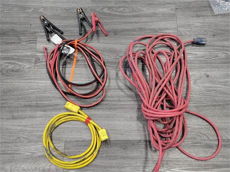 2 EXTENSION CARDS & BOOSTER CABLE