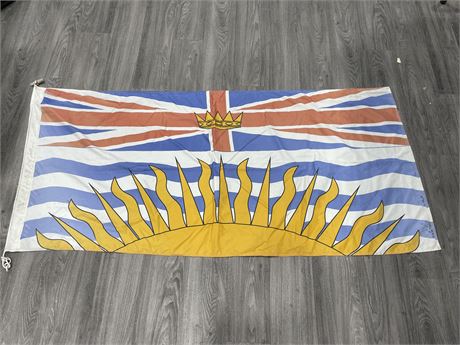 VINTAGE B.C. FLAG (72”x33”)