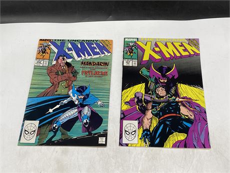 THE UNCANNY X-MEN #256 AND #257