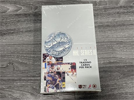 91’/92’ FACTORY SEALED NHL SERIES 2  BOX W/ 36 PACKS