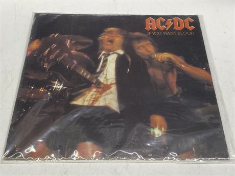 AC/DC - IF YOU WANT BLOOD YOU’VE GOT IT - VG+