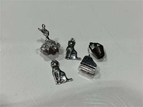 STERLING SILVER CHARMS
