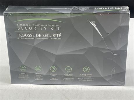 SEALED PERSONAL INFORMATION FINANCIAL SECURITY KIT