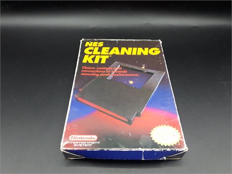 NES CLEANING KIT - CIB - VERY GOOD CONDITION - NINTENDO