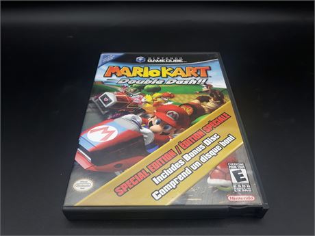 MARIO KART DOUBLE DASH - SPECIAL EDITION TWO DISC EDITION - VERY GOOD - GAMECUBE
