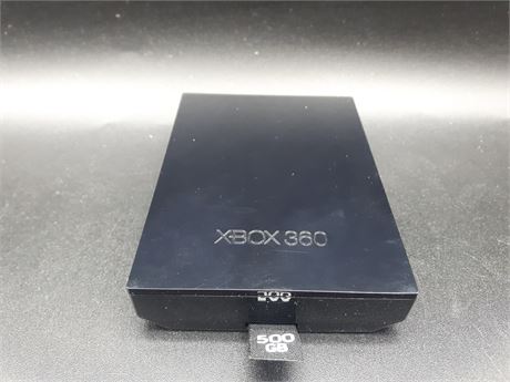 XBOX 360 500 GB HARDDRIVE (MICROSOFT)
