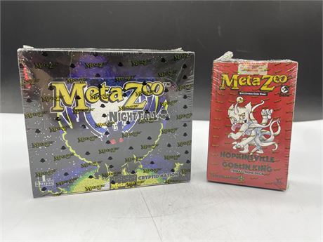 SEALED METAZOO 1ST EDITION BOOSTER BOX & STARTER DECK