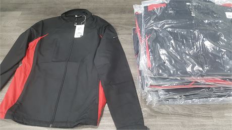 24 (NEW) ATHLETIC JACKETS (ADULT L)