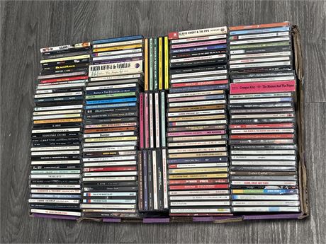 TRAY FULL OF CDS - SOME SEALED
