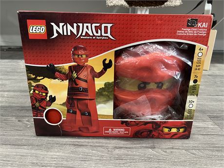 (NEW) LEGO NINJAGQ KIDS COSTUME