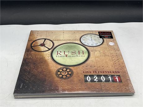 SEALED - RUSH - TIME MACHINE LIVE IN CLEVELAND 4LP BOX SET