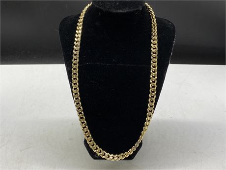 GOLD PLATED 24” CHAIN