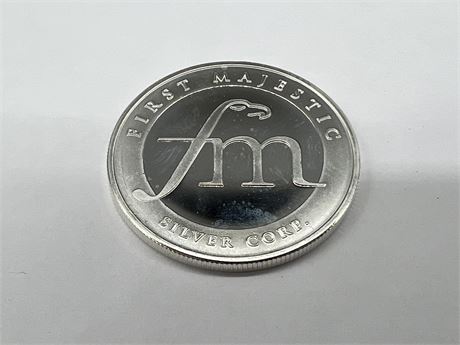 1 OZ 999 SILVER FIRST MAJESTIC COIN