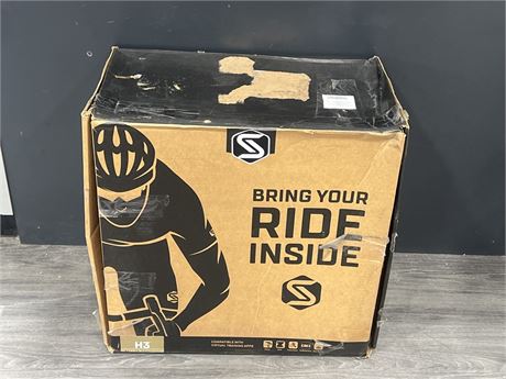 SARIS H3 SMART BIKE TRAINER IN BOX - FOR PARTS / REPAIR - SOLD AS IS