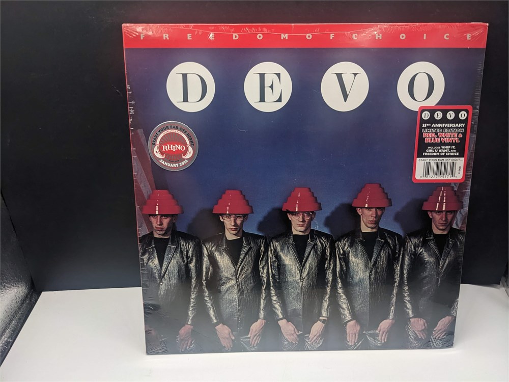 Urban Auctions - SEALED - DEVO - LIMITED EDITION 35TH ANNIVERSARY - RED ...