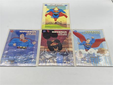 4 SUPERMAN COMICS (SET)