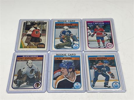 VINTAGE ROOKIE / STARS NHL CARDS