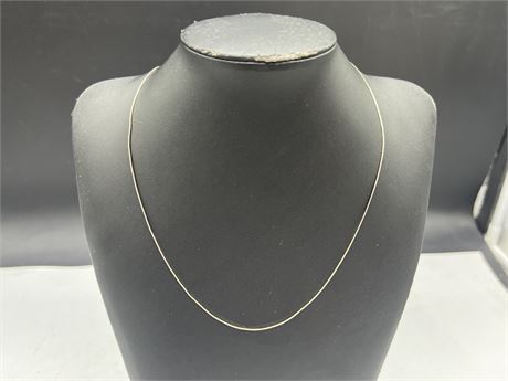 925 STERLING NECKLACE (18”)