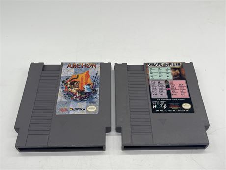 2 NES GAMES