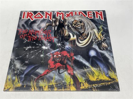 FACTORY SEALED - IRON MAIDEN - THE NUMBER OF THE BEAST
