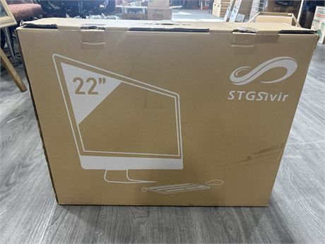 NEW/OPEN BOX STGSIVIR 22” COMPUTER MONITOR