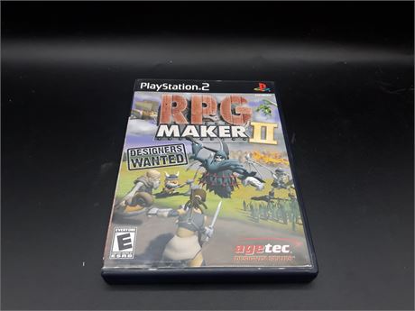RPG MAKER 2 - CIB - VERY GOOD CONDITION - PS2