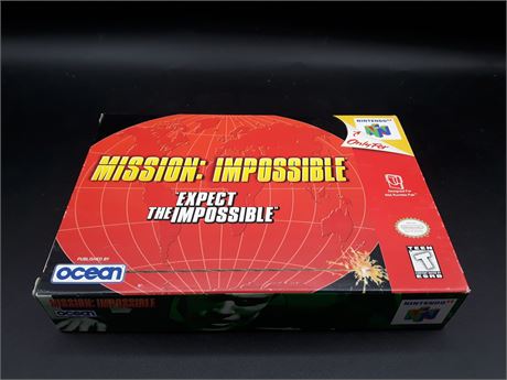 MISSION IMPOSSIBLE -  VERY GOOD CONDITION - N64