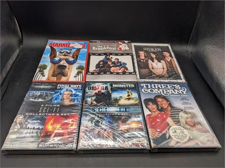 SEALED - COLLECTION OF DVD TV SERIES AND MOVIES