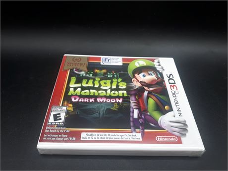 SEALED - LUIGI'S MANSION DARK MOON - 3DS
