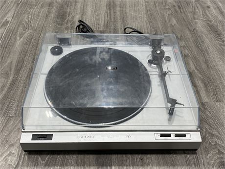 VINTAGE SCOTT PS-69A DIRECT DRIVE TURNTABLE - WORKING