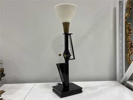 UNIQUE VINTAGE LAMP (30” tall)